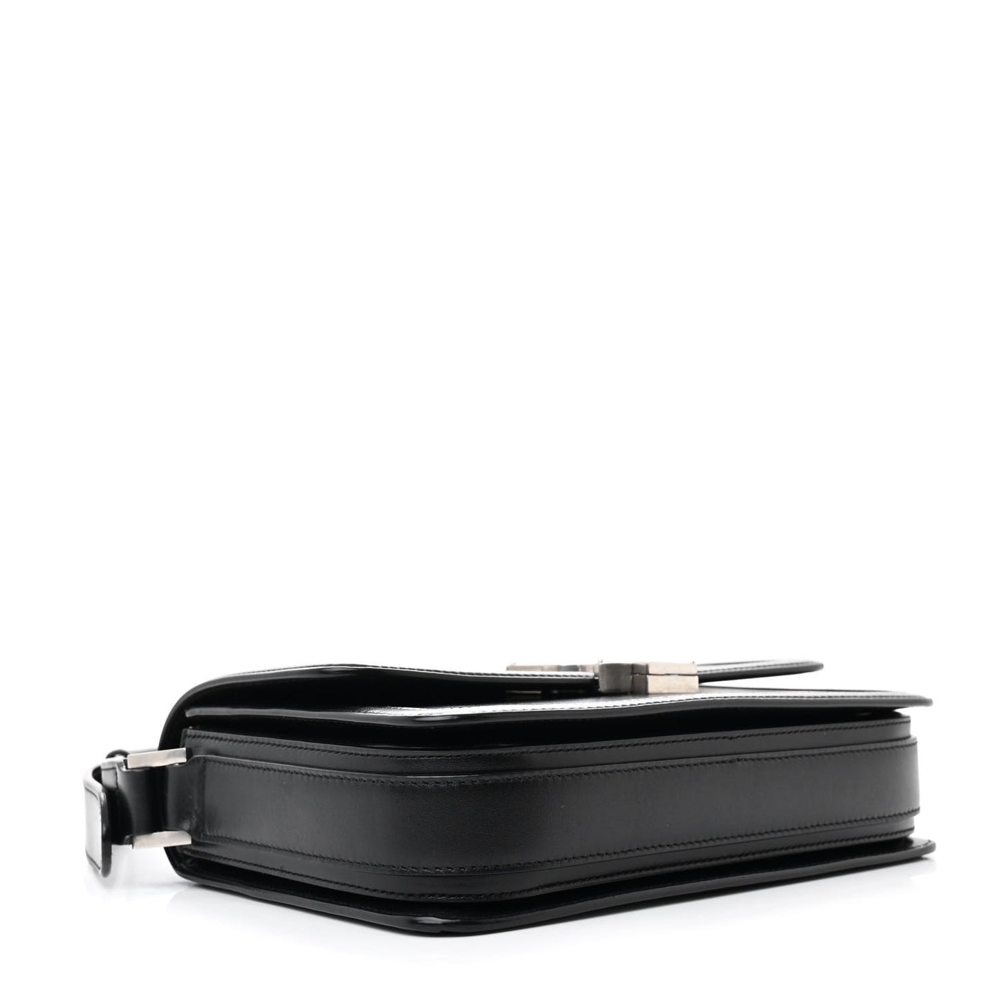 Box Calfskin Monogram Medium Solferino Satchel Black
