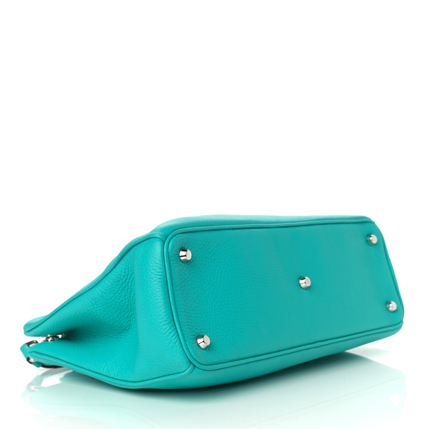 Bullcalf Medium Diorissimo Tote Turquoise