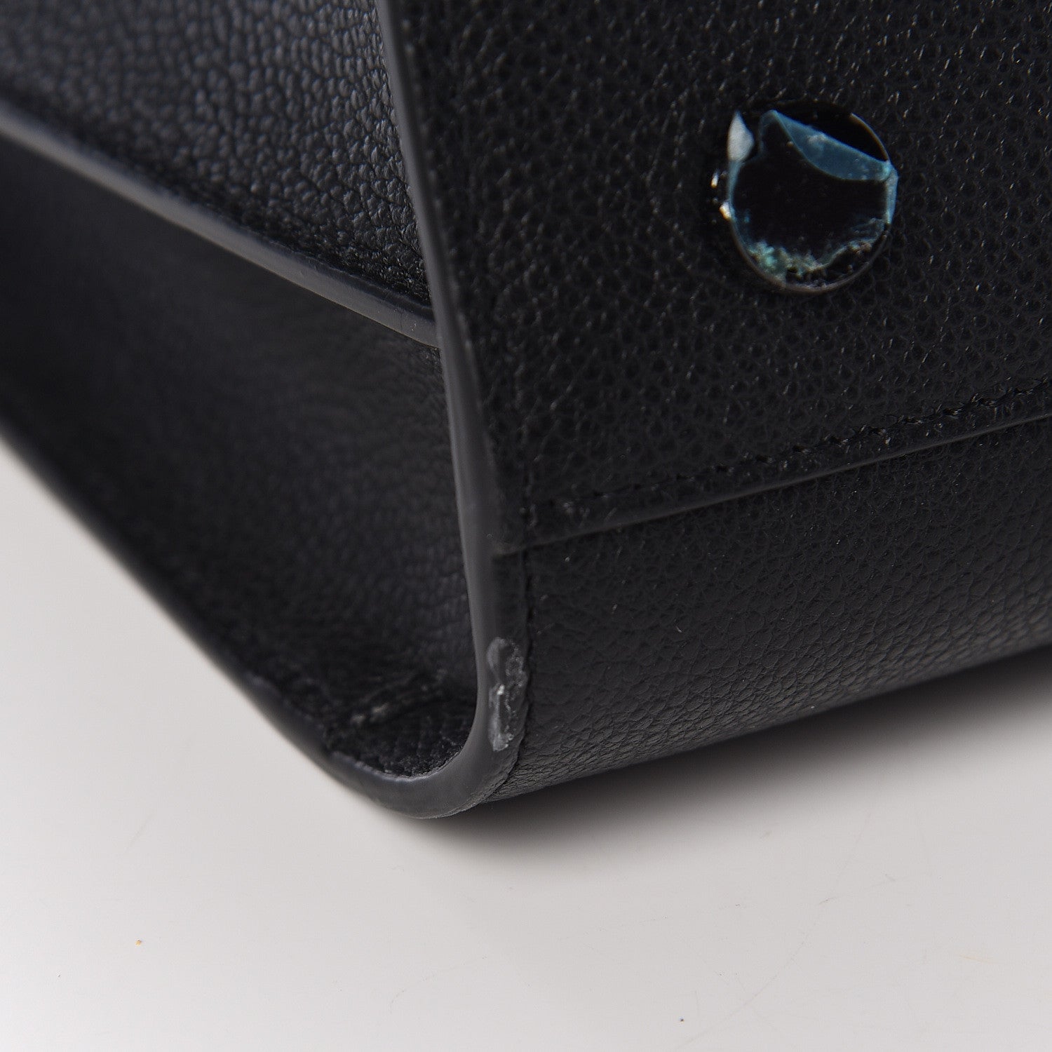 Saint Laurent Grained Calfskin Large Sac De Jour Carryall Black 13 of 14