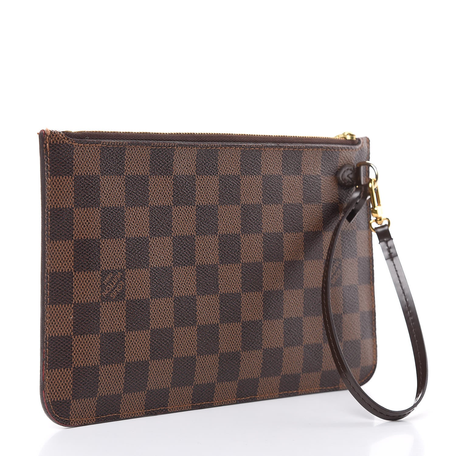 Louis Vuitton Damier Ebene Neverfull MM GM Pochette 3 of 11