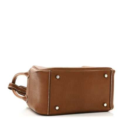 Hermes Barenia Faubourg Mini Lindy 20 Fauve 4 of 11