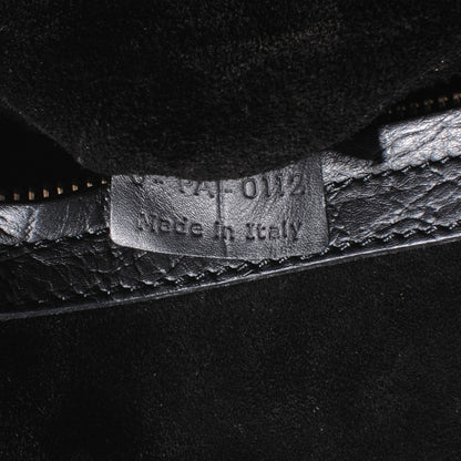Celine Crocodile Embossed Small Phantom Luggage Black 7 of 7