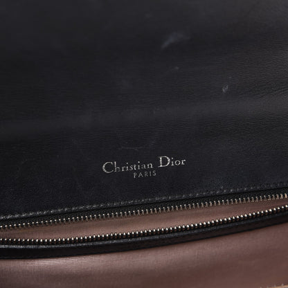 Christian Dior Patent Medium Diorama Flap Bag Black 6 of 9