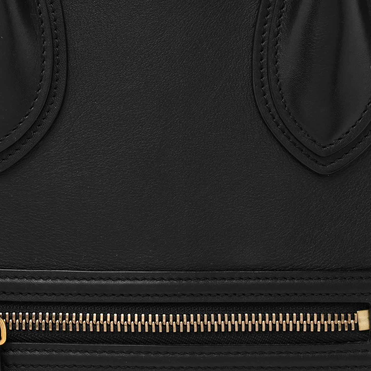 Smooth Calfskin Mini Luggage Black