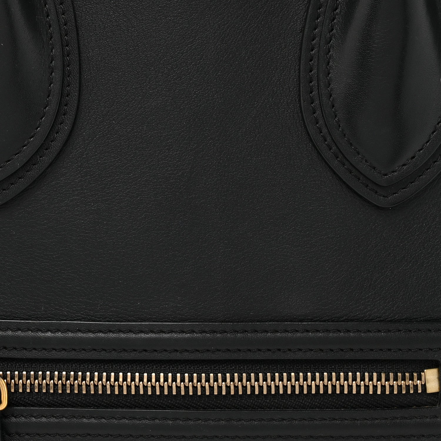 Celine Smooth Calfskin Mini Luggage Black 7 of 19