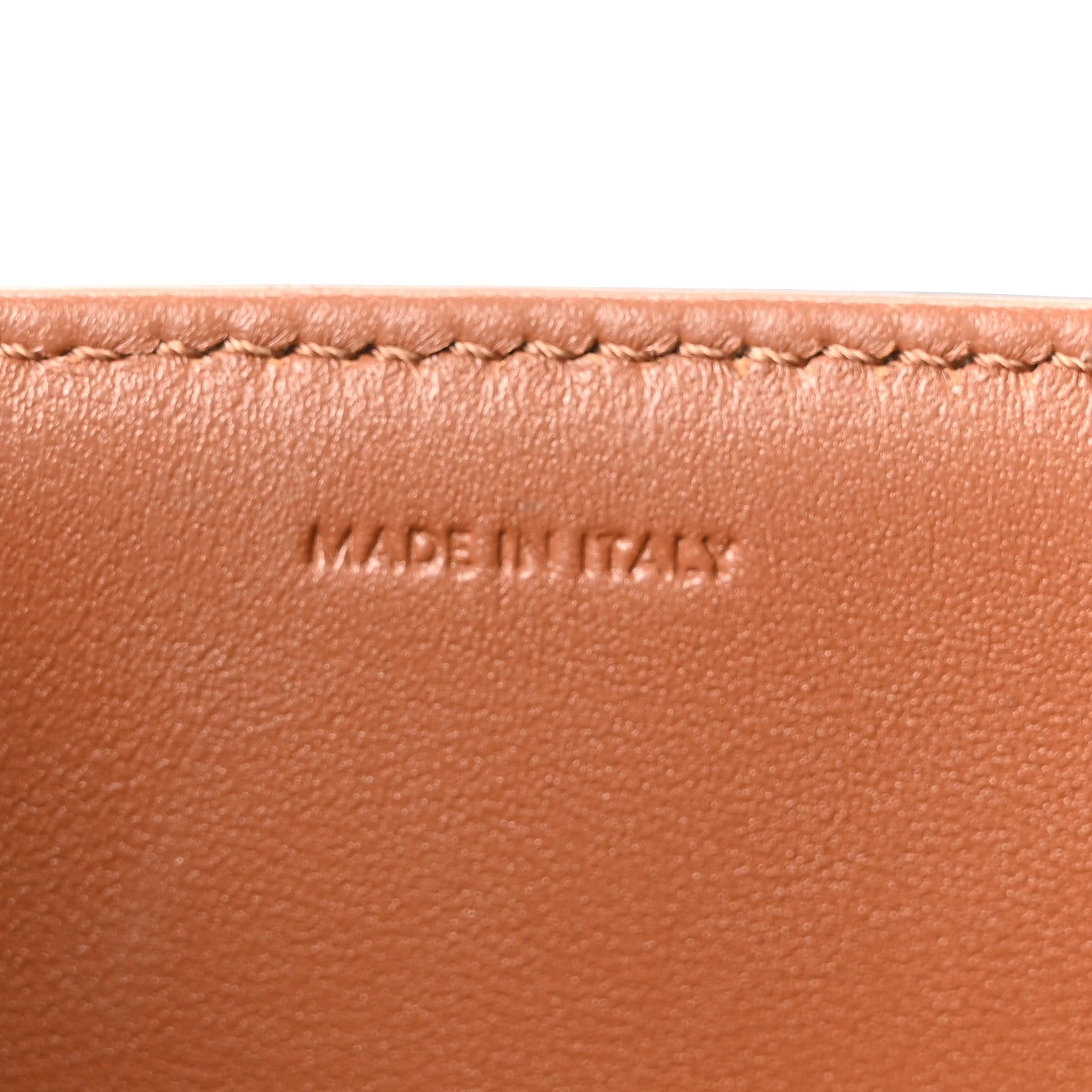 Celine Natural Calfskin Medium Triomphe Tan 7 of 11