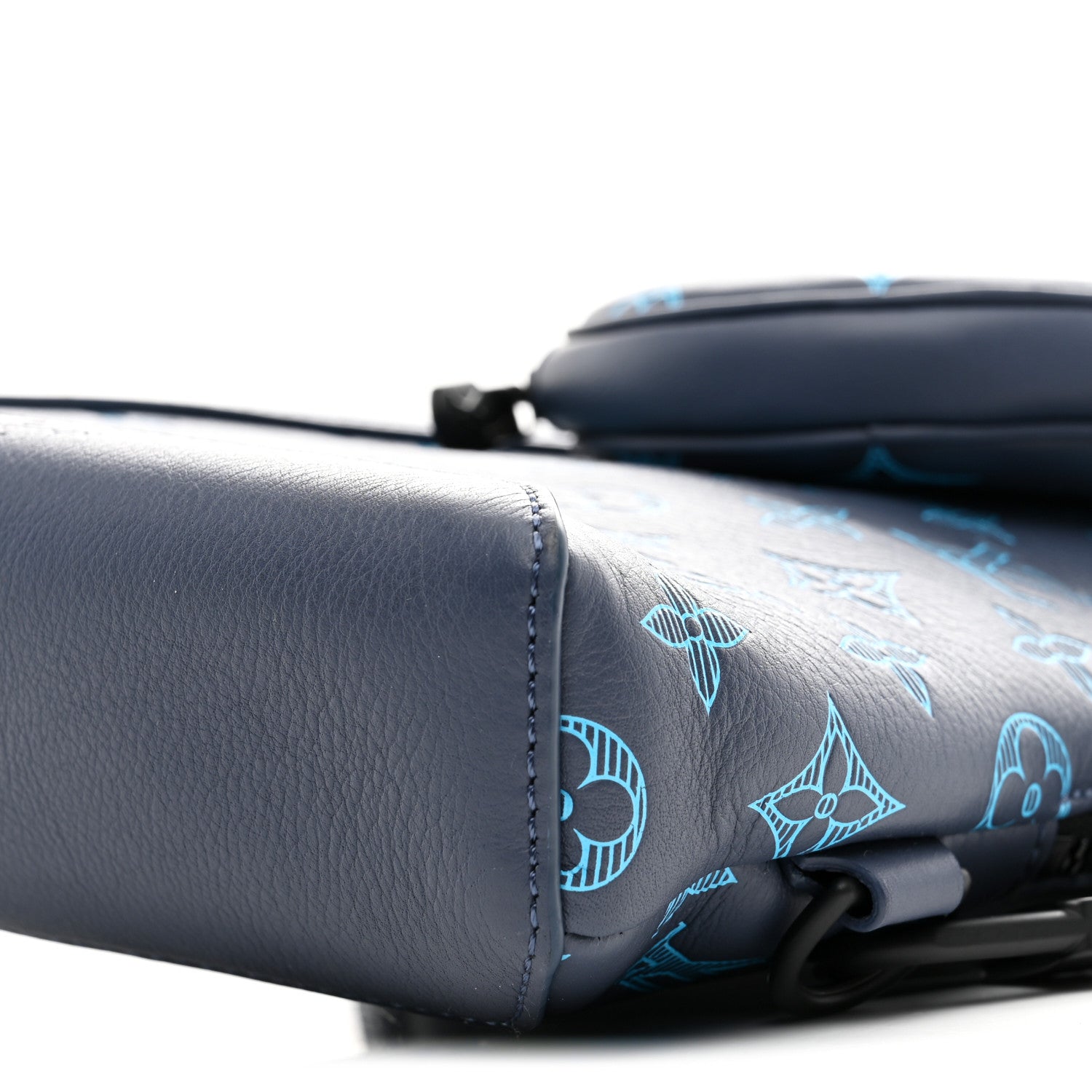 Louis Vuitton Monogram Shadow Duo Slingbag Navy River Blue 9 of 9