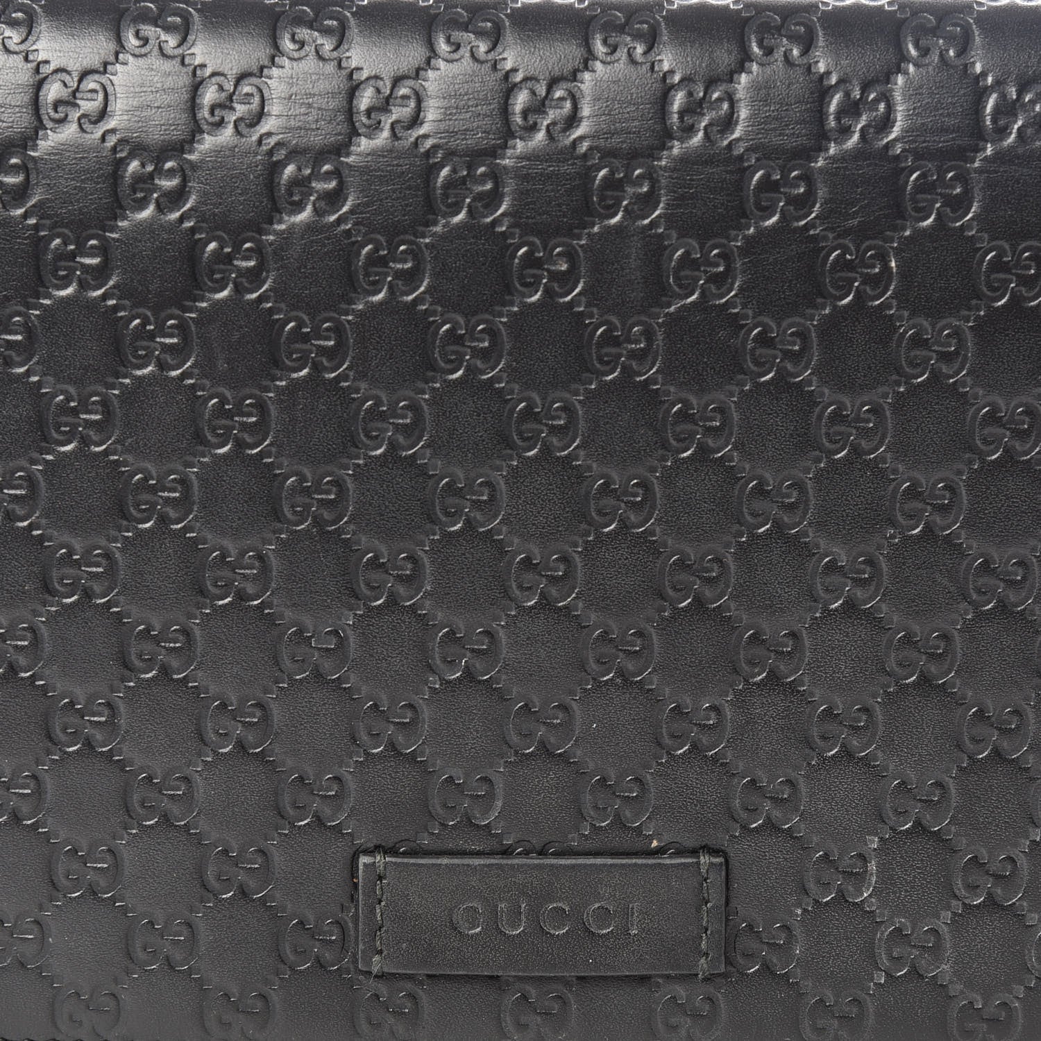 Gucci Microguccissima Crossbody Wallet Black 8 of 10