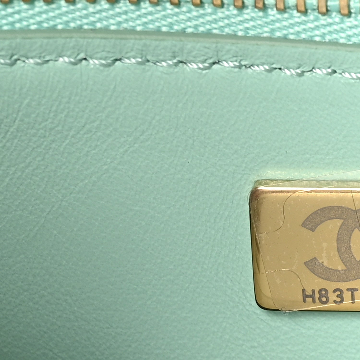 Chanel Suede Calfskin Small Souplissimo Maxi Flap Green 7 of 10