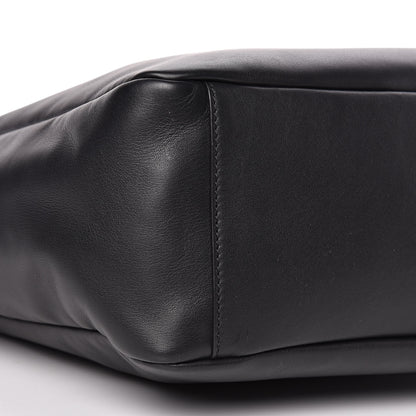 Alexander McQueen Calfskin Perforated Skull Tote Black 9 of 10