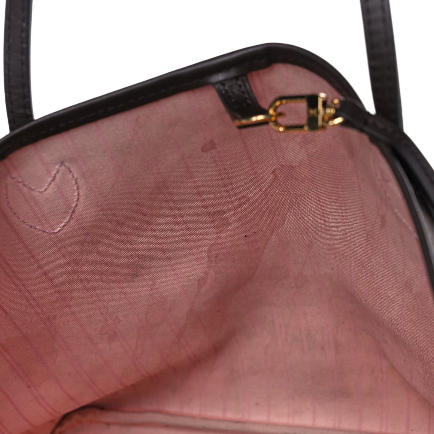 Damier Ebene Neo Neverfull MM Rose Ballerine