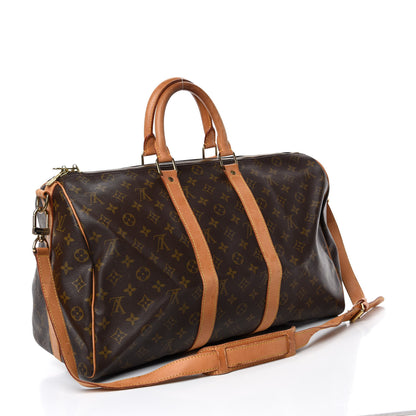 Louis Vuitton Monogram Keepall Bandouliere 45 2 of 10