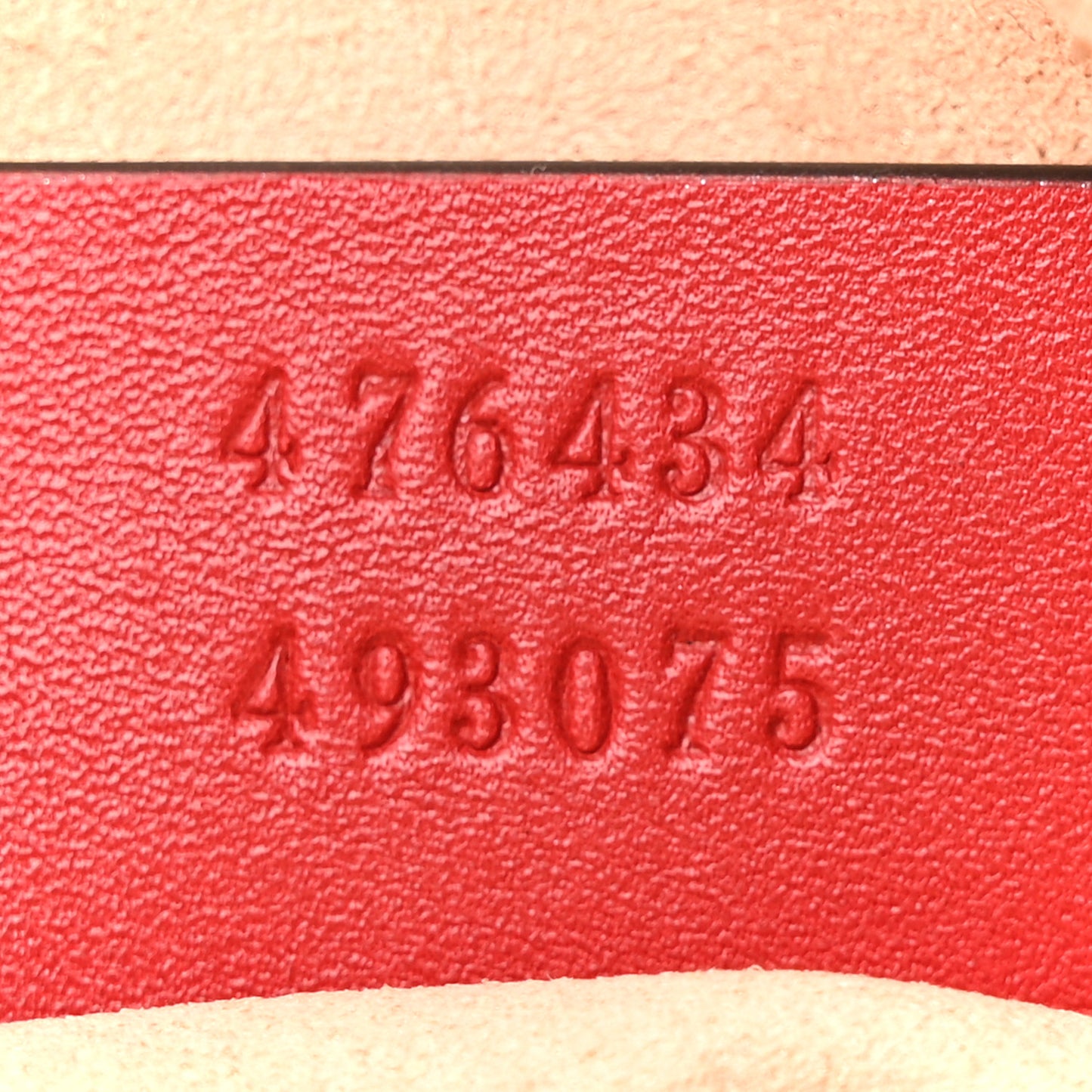 Calfskin Matelasse GG Marmont Belt Bag 95 38 Hibiscus Red