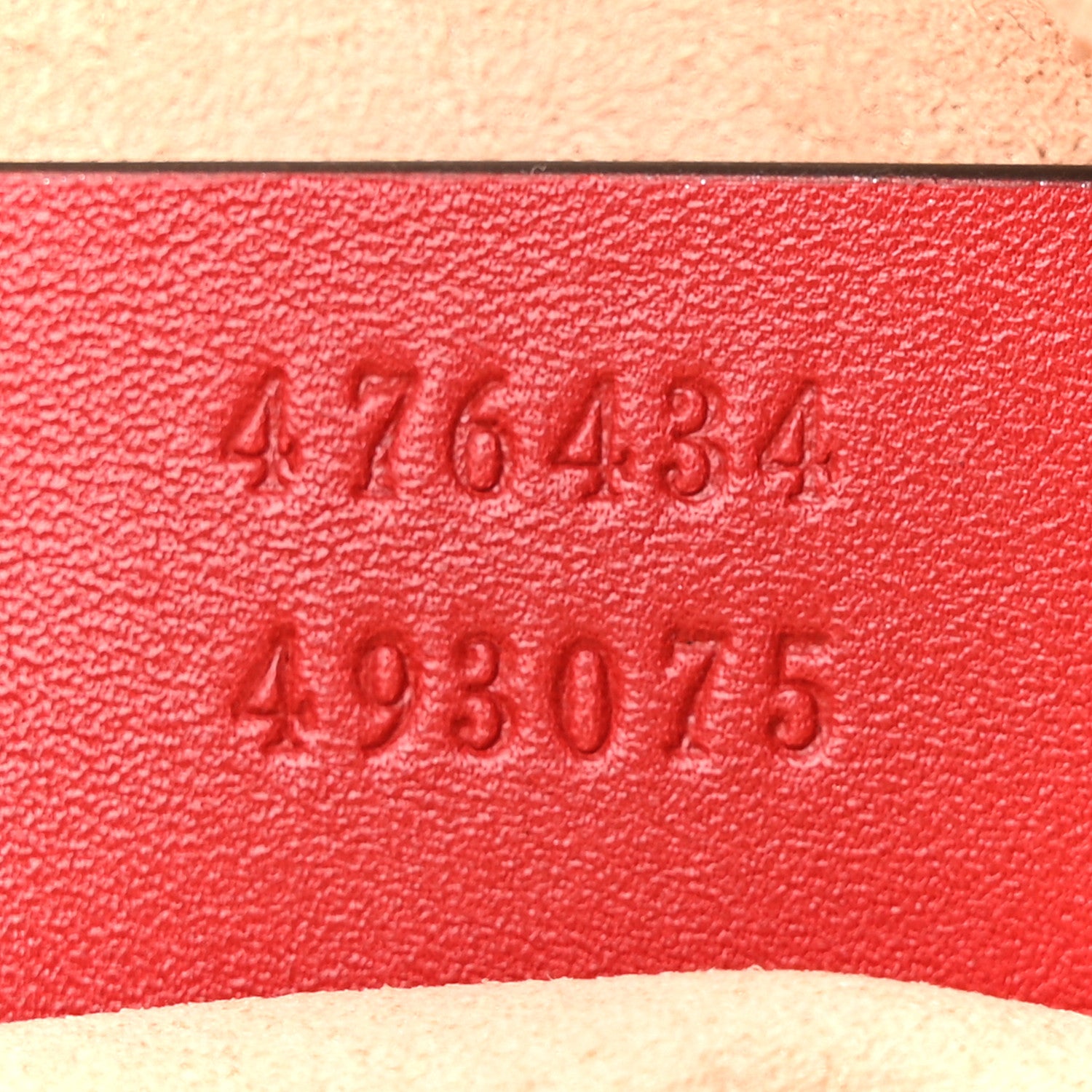 Gucci Calfskin Matelasse GG Marmont Belt Bag 95 38 Hibiscus Red 8 of 14