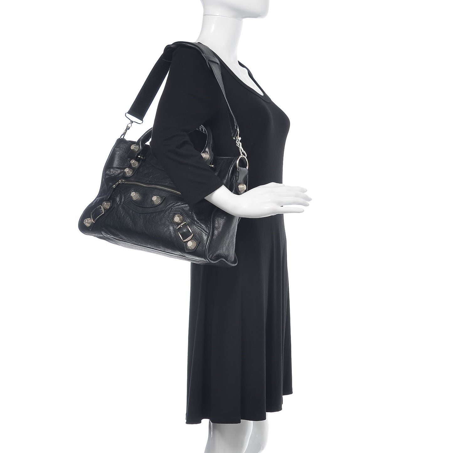 Agneau Giant 21 Silver Hardware City Black