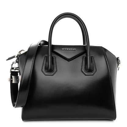 Givenchy Shiny Lord Calfskin Medium Antigona Black 1 of 10
