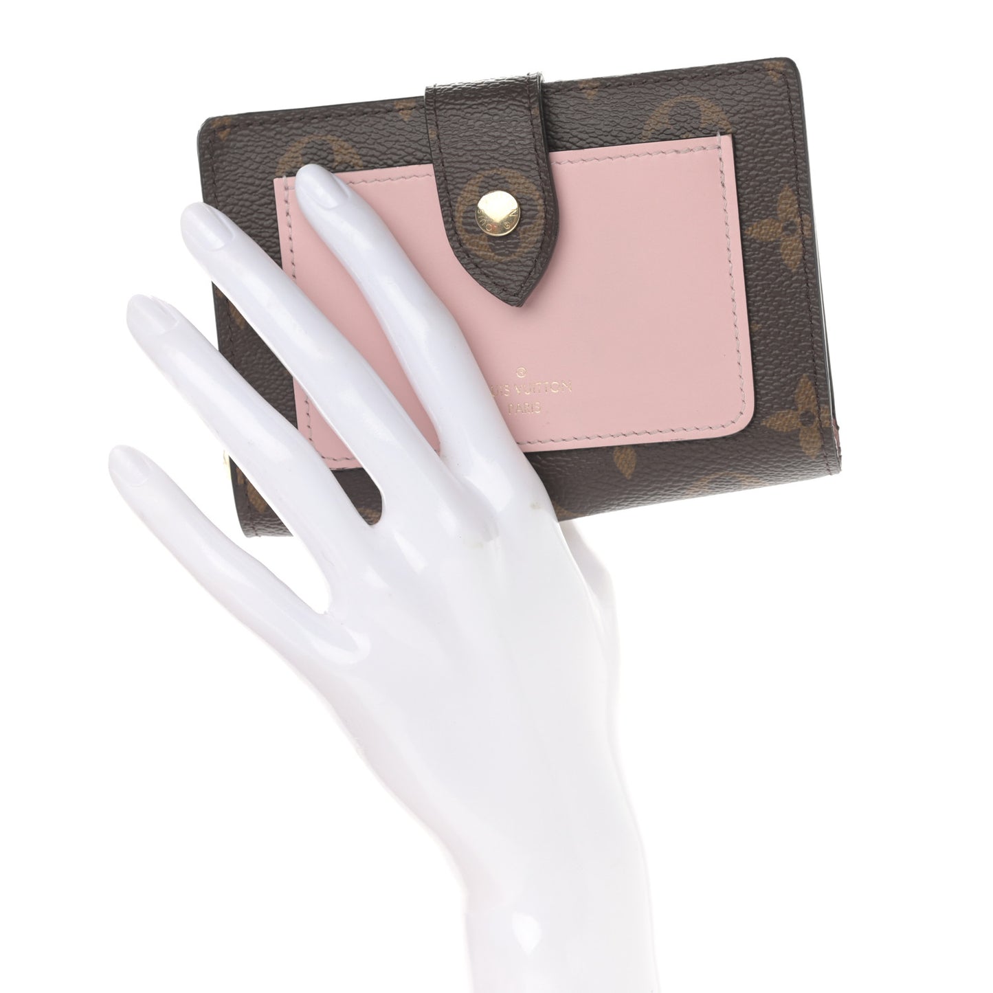 Monogram Juliette Wallet Rose Ballerine