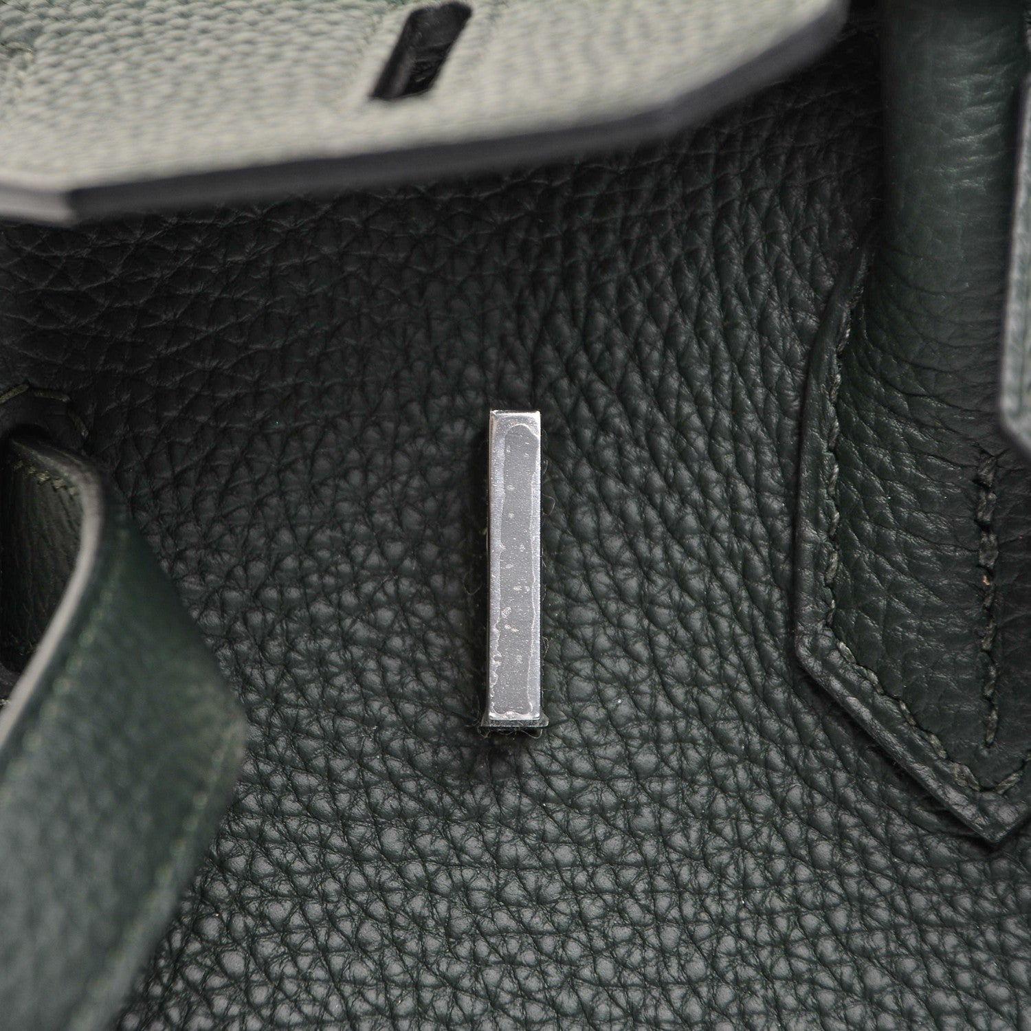 Hermes Togo Birkin 30 Vert Fonce 22 of 33
