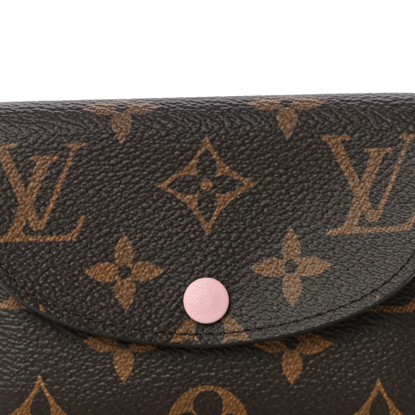 Monogram Rosalie Coin Purse Rose Ballerine