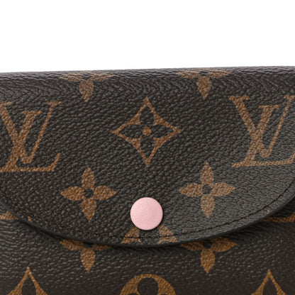 Louis Vuitton Monogram Rosalie Coin Purse Rose Ballerine 7 of 10