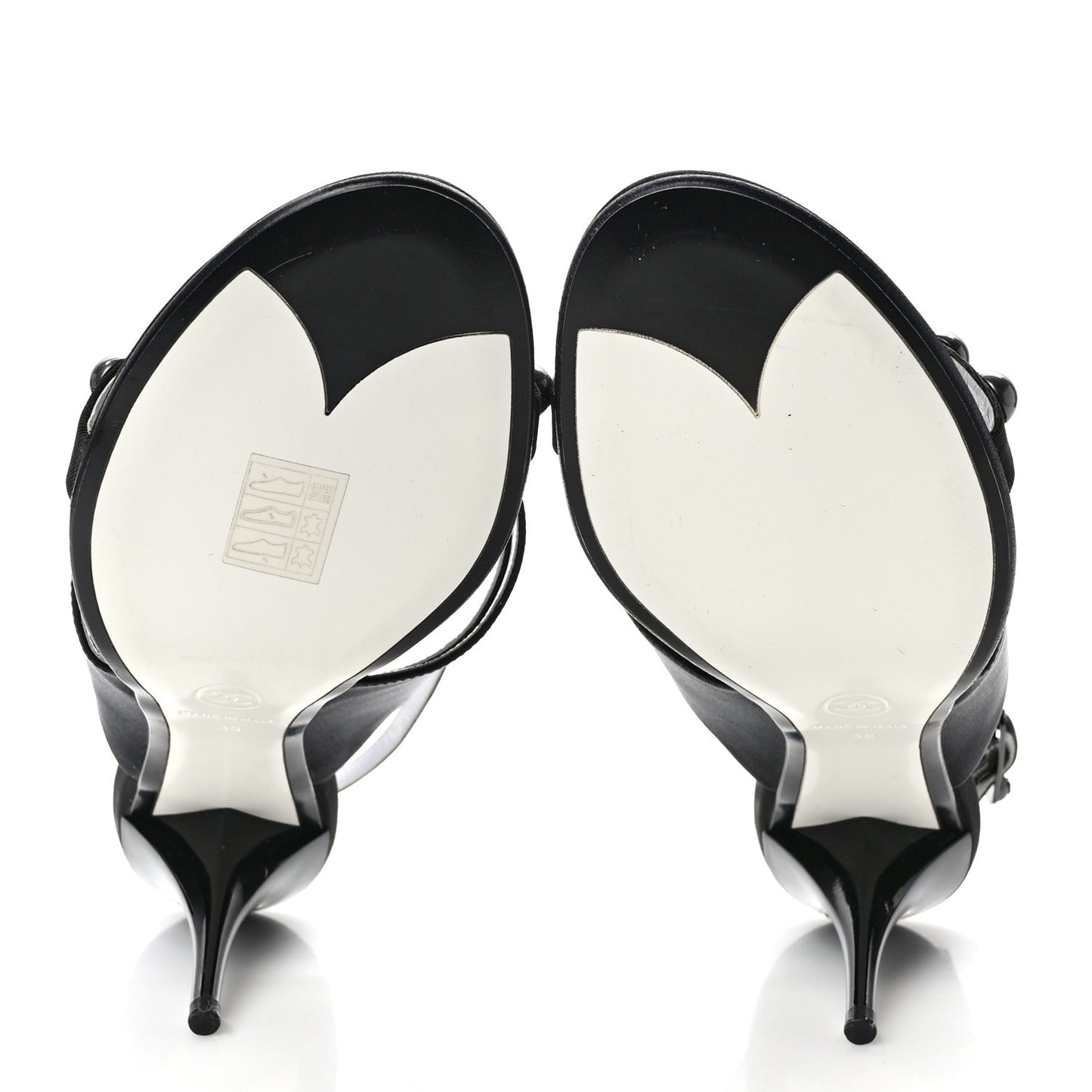 Satin Pearl Metallic D'Orsay Slingback Pumps 39 Black