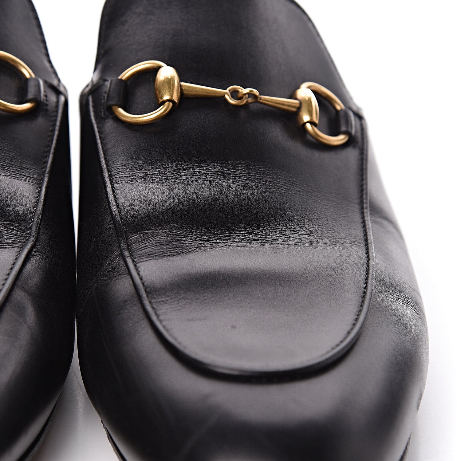 Gucci Calfskin Womens Princetown Slippers 39 Black 13 of 15