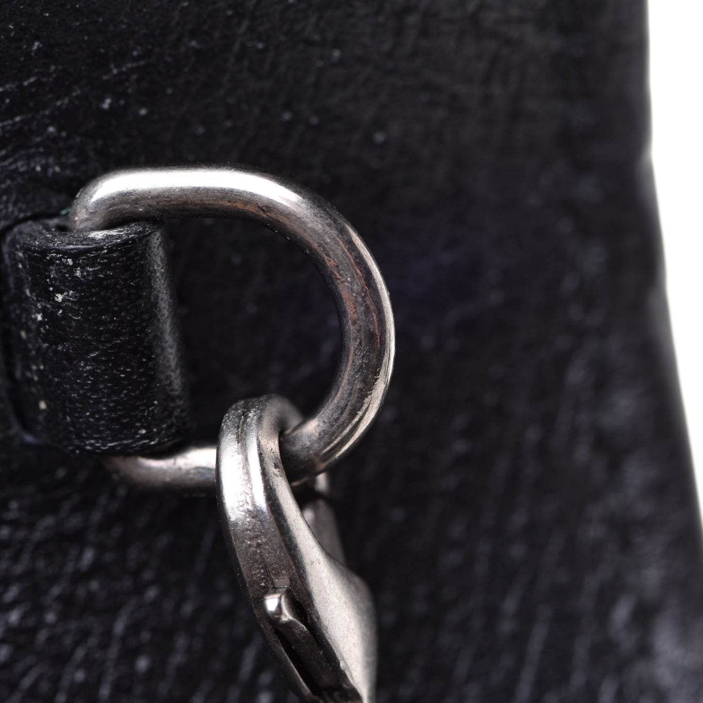 Calfskin Web Mini Dionysus Chain Wallet Black