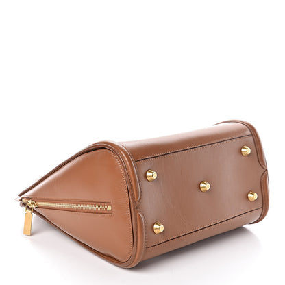 Alexander McQueen Calfskin Large Heroine Camel 4 of 14