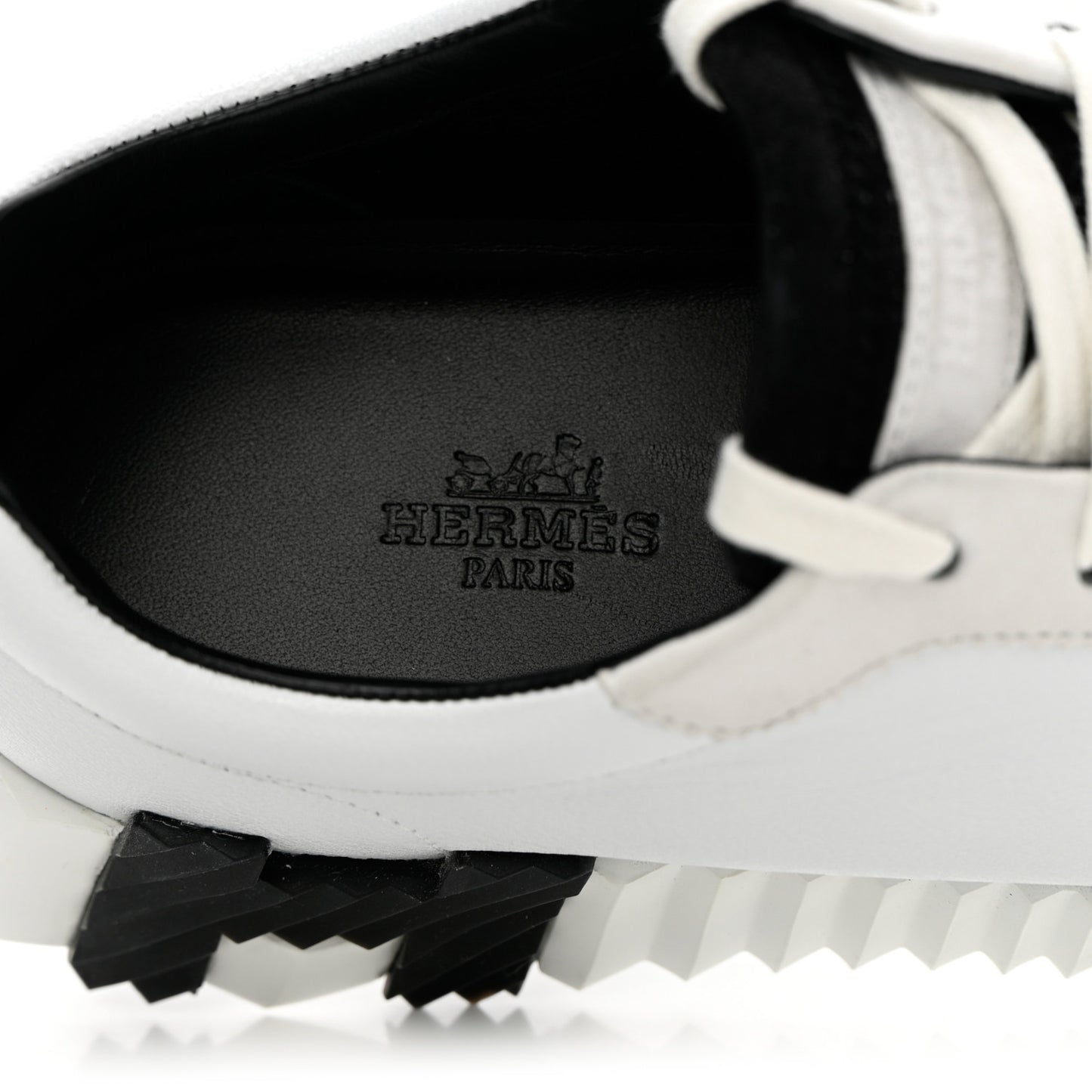 Goatskin Suede Bouncing Sneakers 38 White