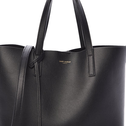 Saint Laurent Calfskin Toy Shopping Tote Black 6 of 9