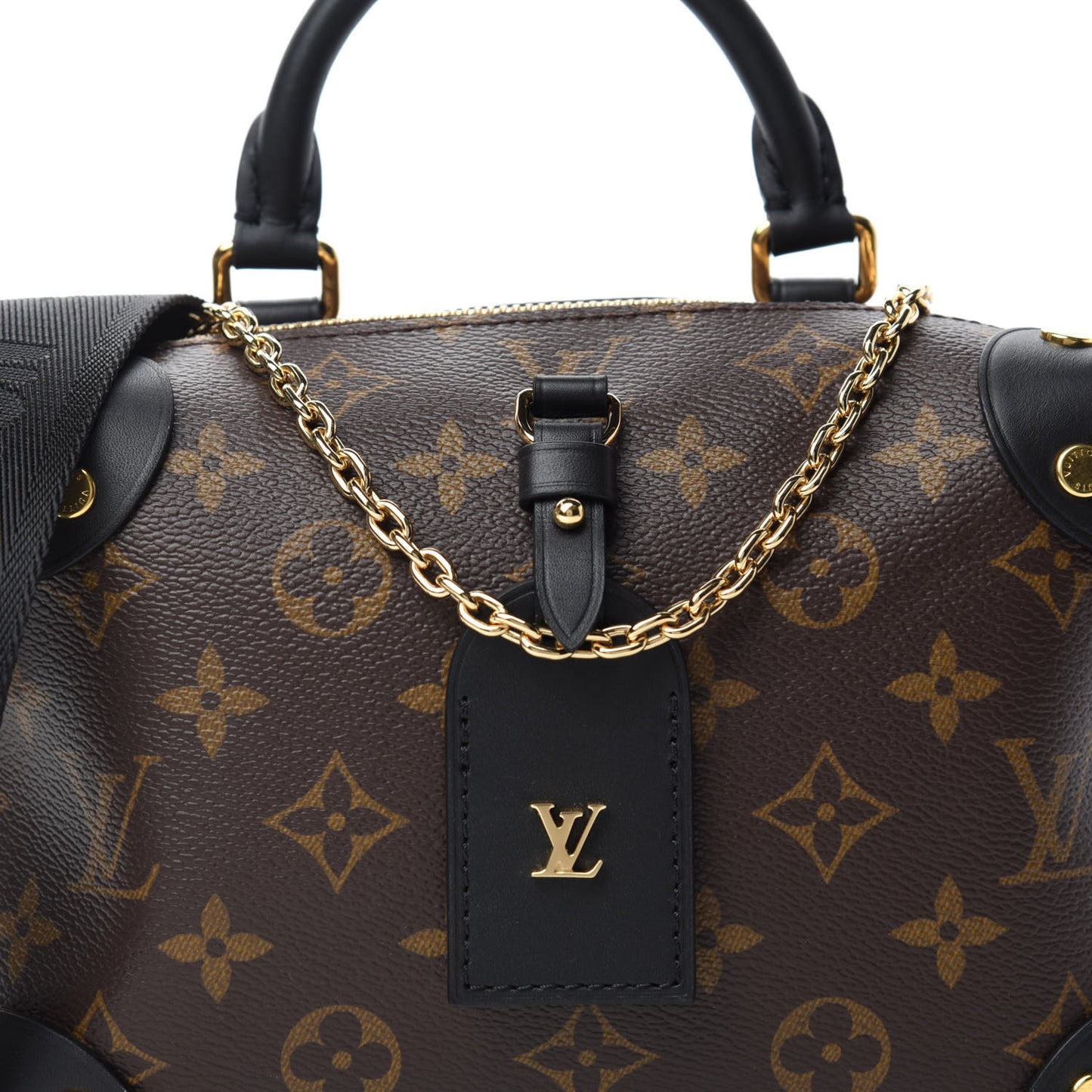 Monogram Petite Malle Souple Black