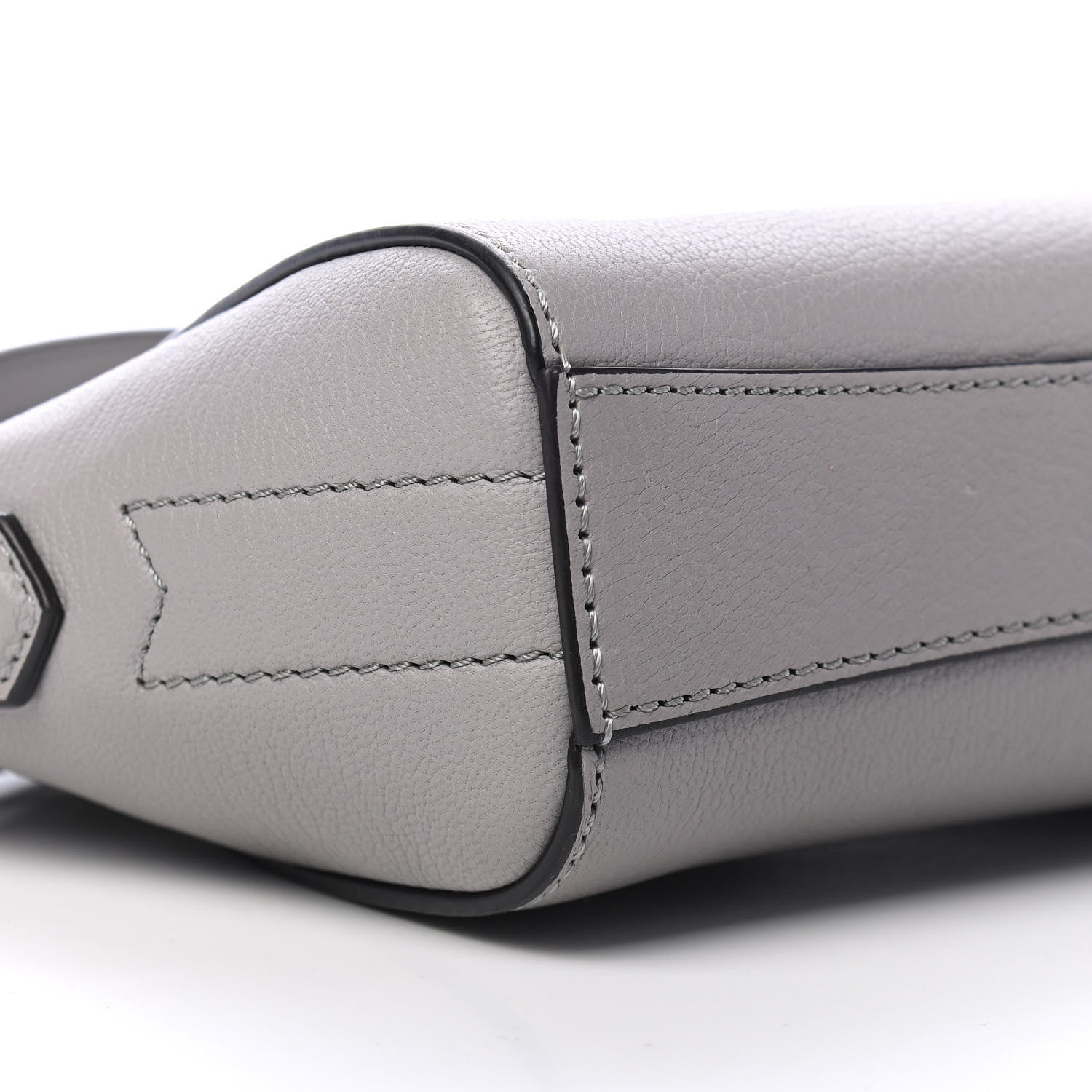 Givenchy Sugar Goatskin Nano Antigona Pearl Grey 8 of 9