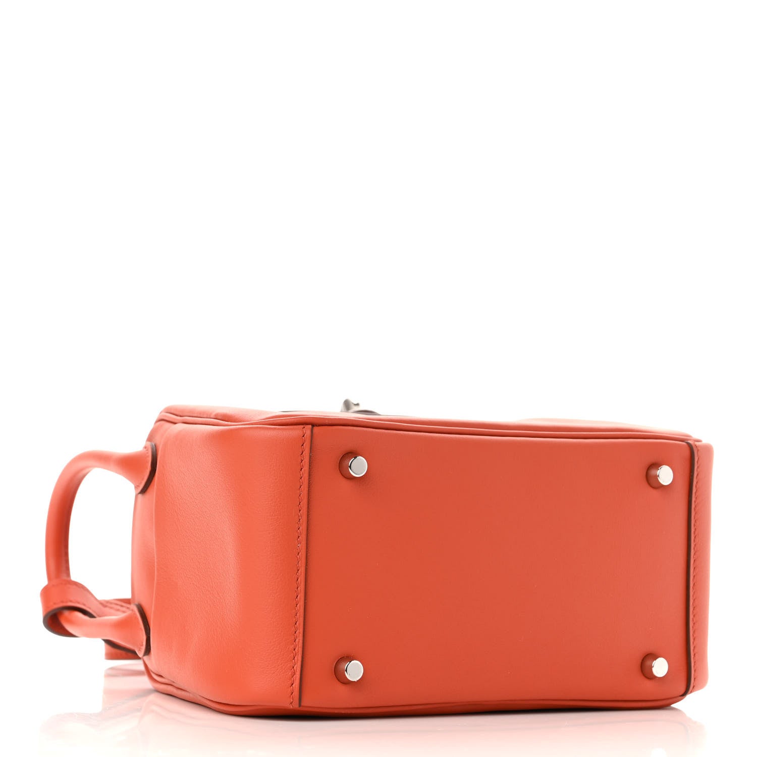 Hermes Swift Verso Mini Lindy 20 Terre Battue Capucine 3 of 10