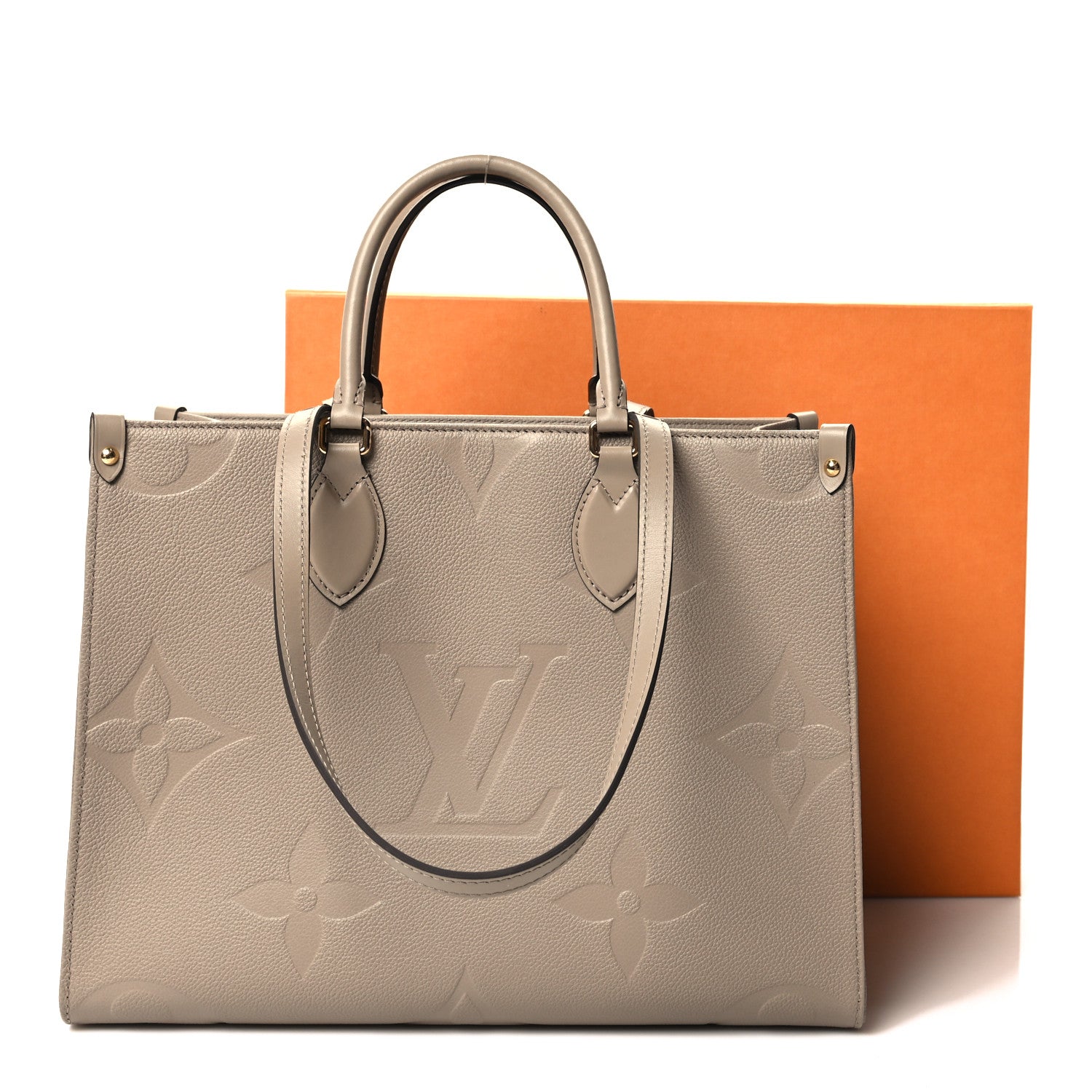 Louis Vuitton Empreinte Monogram Giant Onthego MM Tourterelle 10 of 10