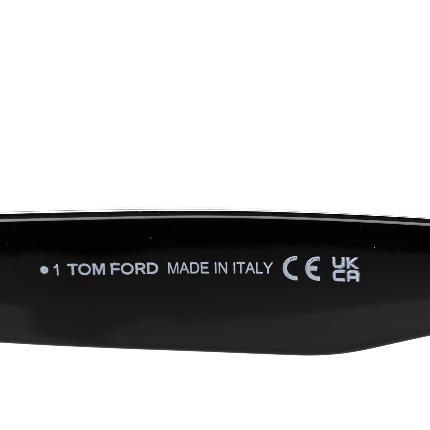 Acetate Wyatt Sunglasses TF871 Black