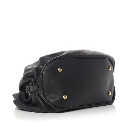 Louis Vuitton Mahina L Black 3 of 8