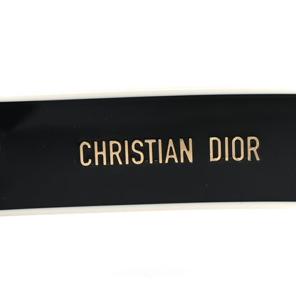 Christian Dior Diorpacific S1U Square Sunglasses Black White 5 of 8