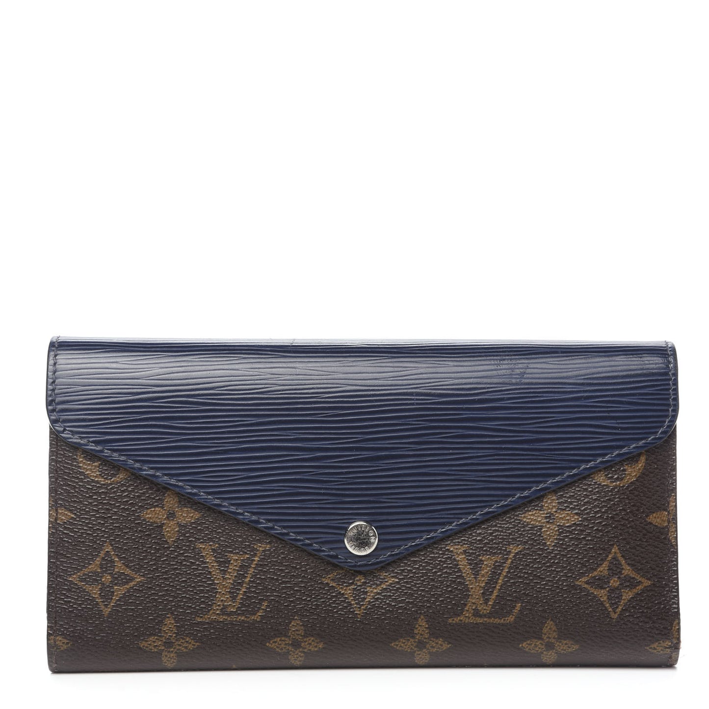Monogram Epi Marie-Lou Long Wallet Indigo