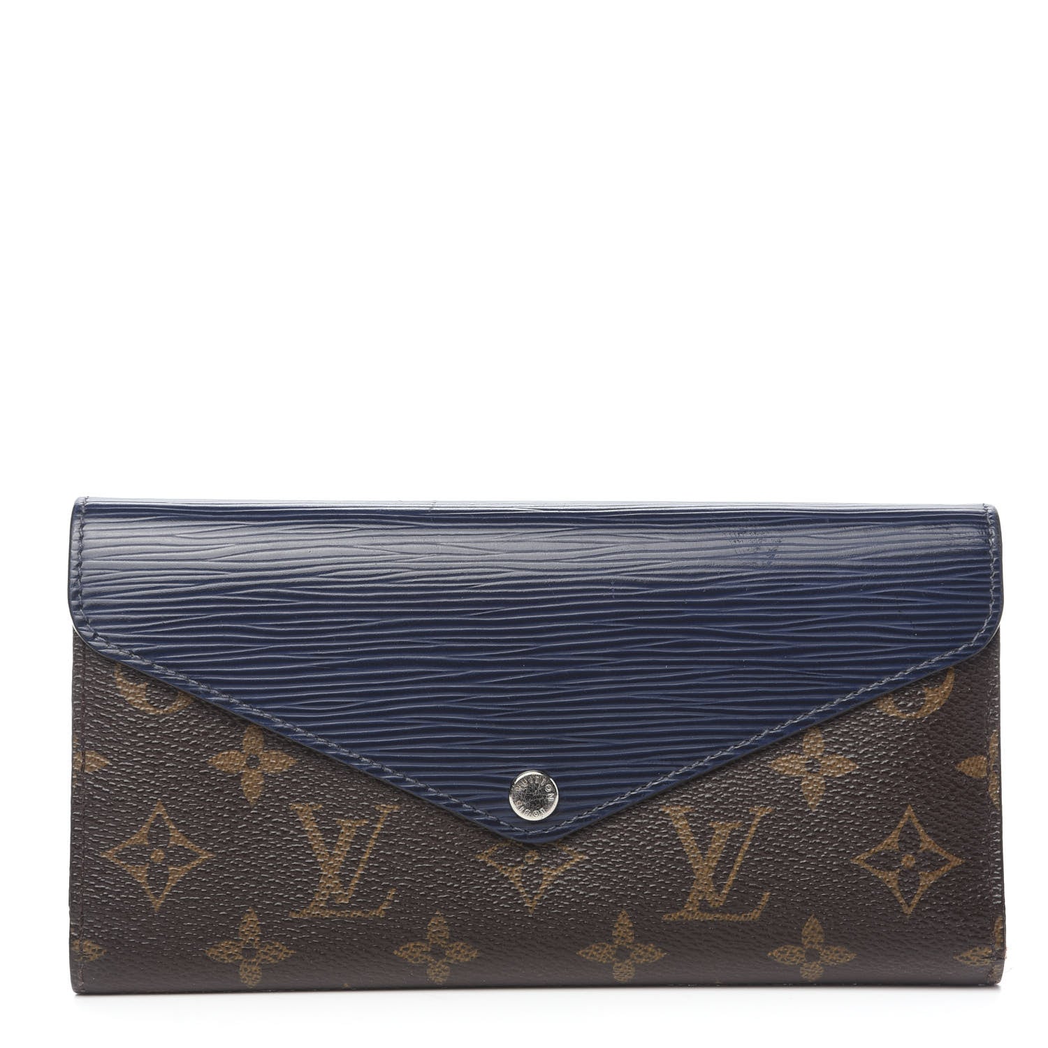 Louis Vuitton Monogram Epi Marie-Lou Long Wallet Indigo 1 of 10