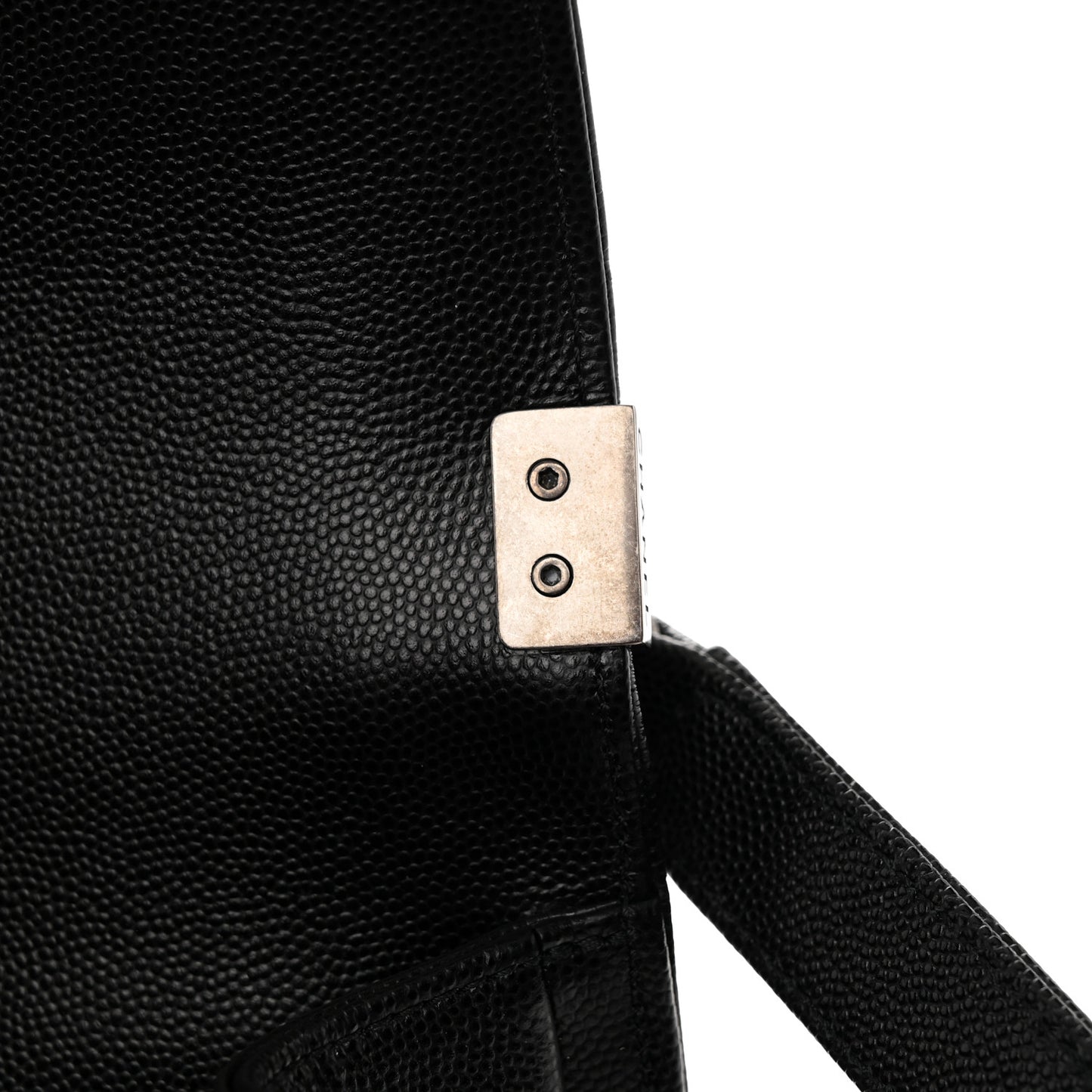 Caviar Quilted Medium Boy Flap Black