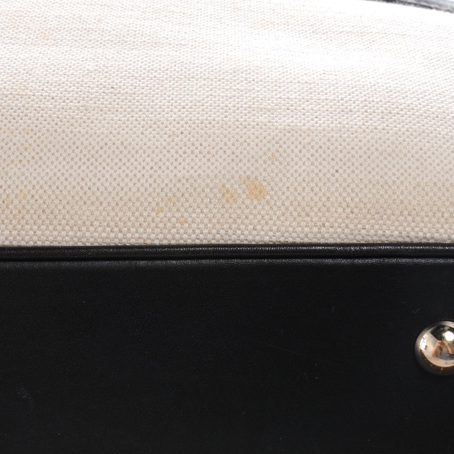 Canvas Crest Tote Black