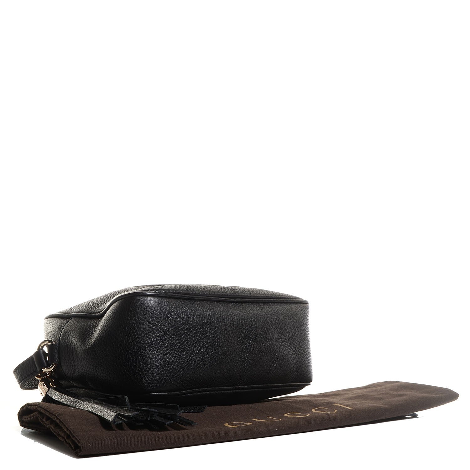 Gucci Pebbled Calfskin Small Soho Disco Bag Black 4 of 9