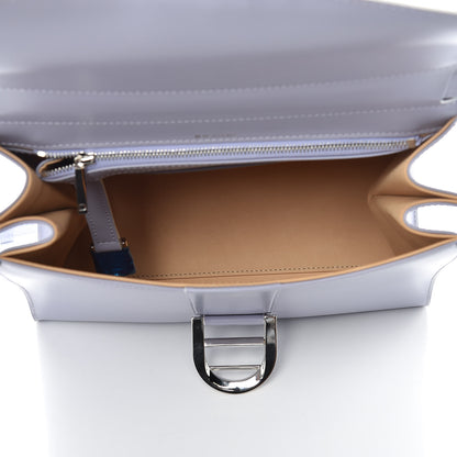 Delvaux Box Calfskin MM Brillant Satchel Lilac 7 of 11