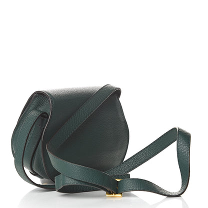 Chloe Calfskin Mini Marcie Round Crossbody Bag Rainforest 3 of 10
