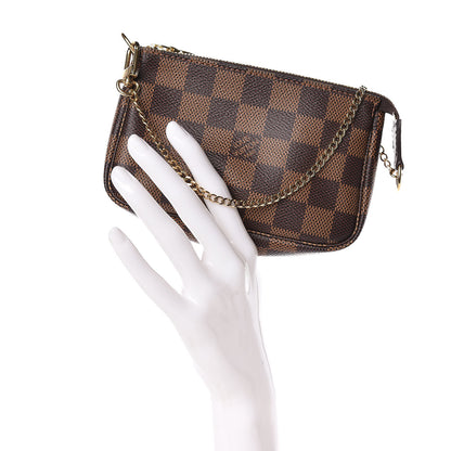 Louis Vuitton Damier Ebene Mini Pochette Accessories 2 of 7