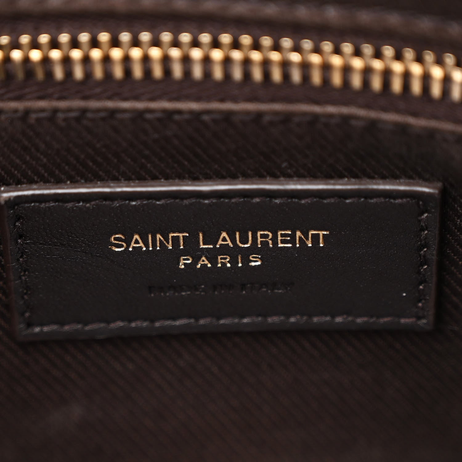 Saint Laurent Canvas Smooth Calfskin Le Monogramme Camera Bag Chestnut 6 of 19