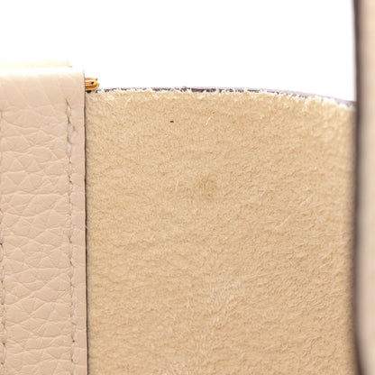 Hermes Taurillon Clemence Picotin Lock 22 MM Nata 11 of 12