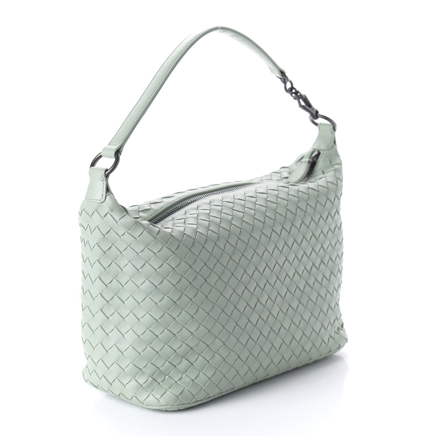Nappa Intrecciato Ciambrino Bag New Sage