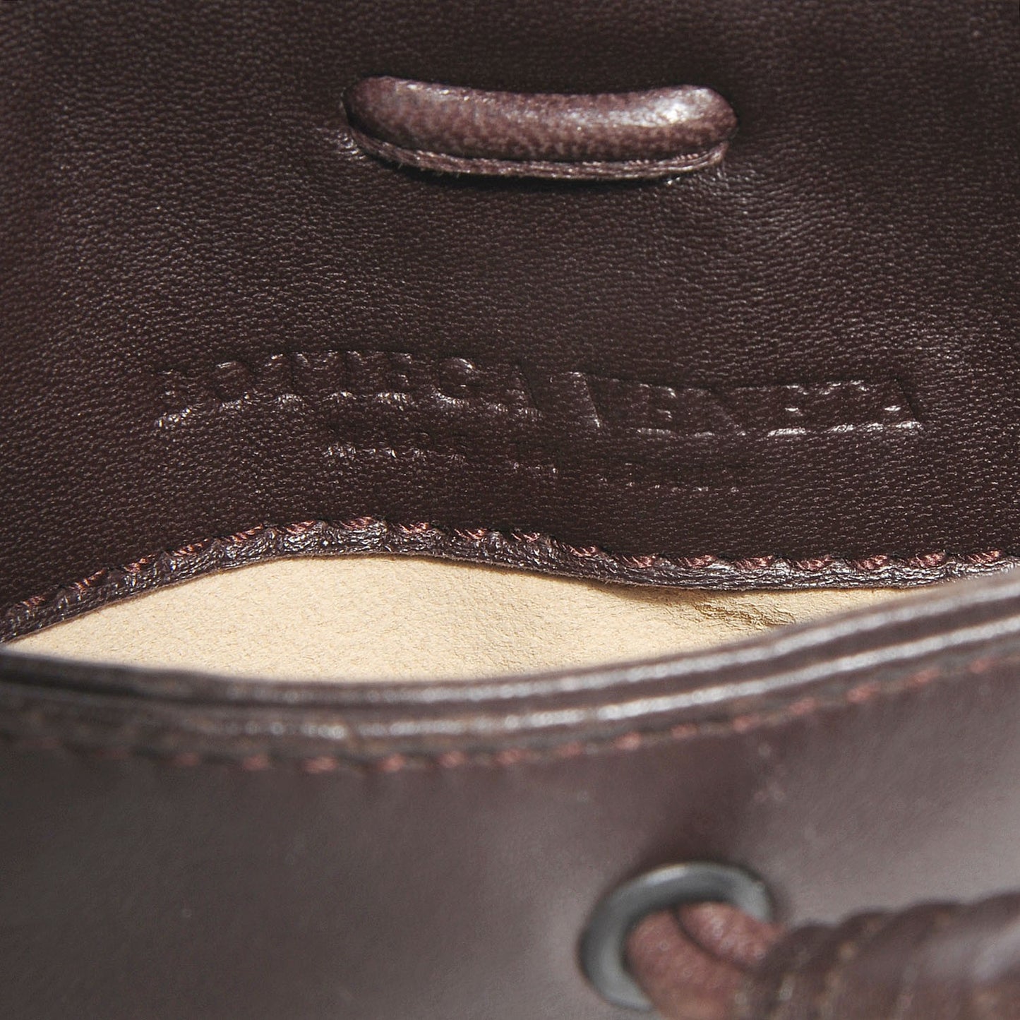 Nappa Intrecciato Baby Bag Ebano