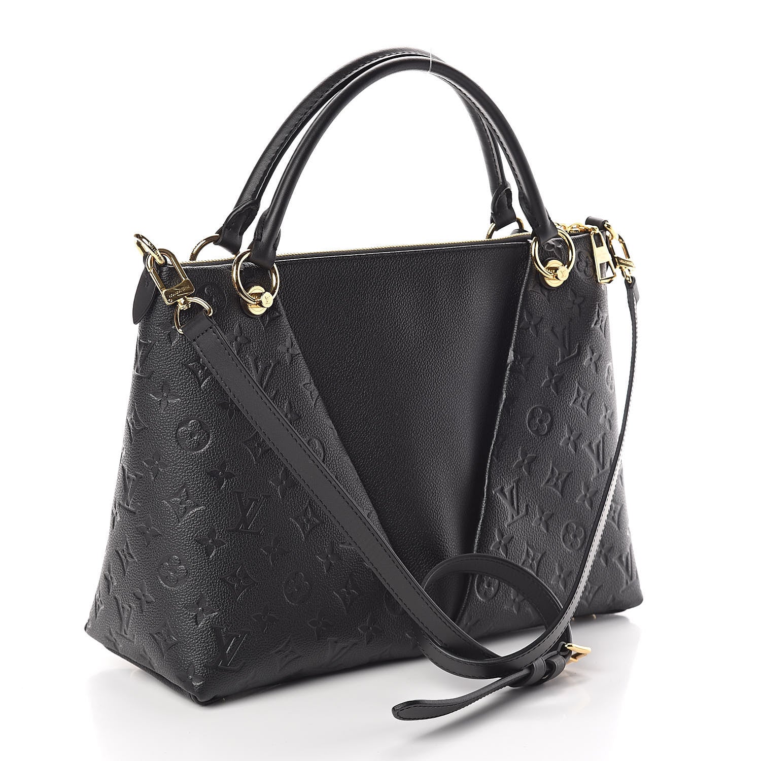 Louis Vuitton Empreinte V Tote MM Black 3 of 9